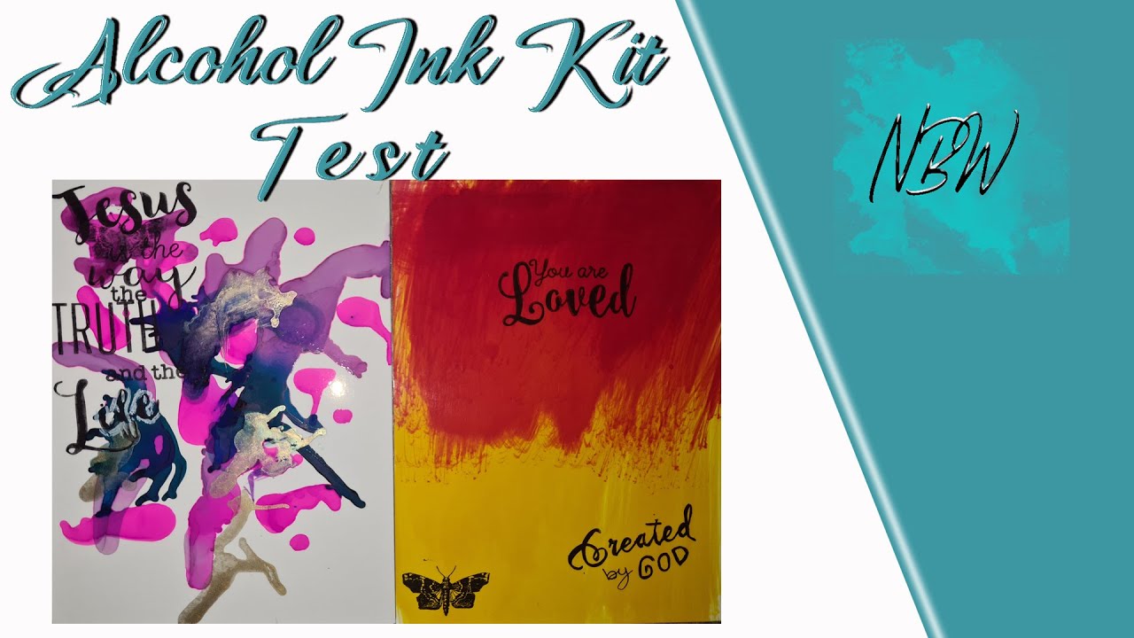 Alcohol Ink Kit *Test* (Haul)