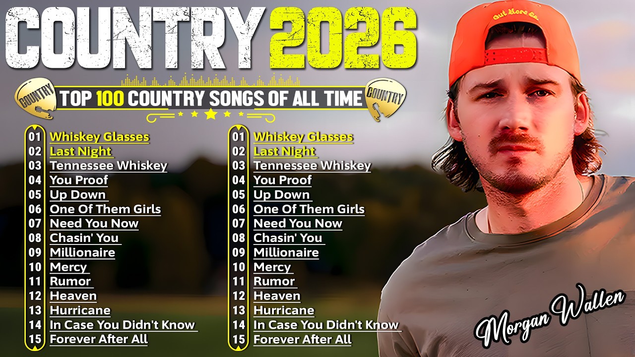 Country Music Playlist 2026 || Morgan Wallen, Luke Combs, Chris Stapleton, Luke Bryan, Jason Aldean,