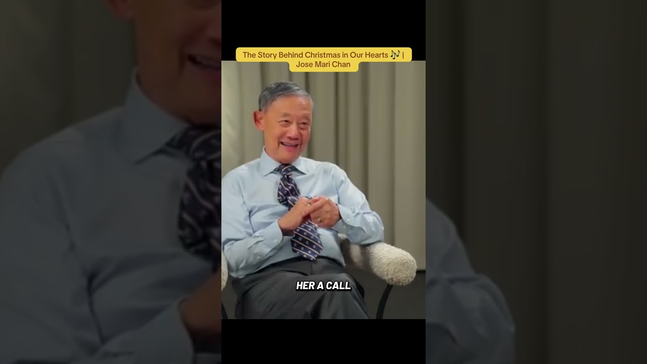 The Story Behind Christmas in Our Hearts 🎶 | Jose Mari Chan #tonitalks #josemarichan #BerMonths