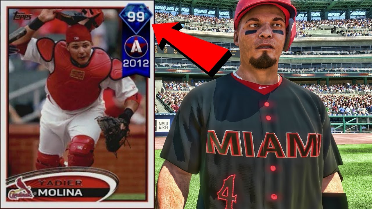 99 OVERALL DIAMOND YADIER MOLINA PULL & GAMEPLAY!!  - MLB THE SHOW 17 DIAMOND DYNASTY