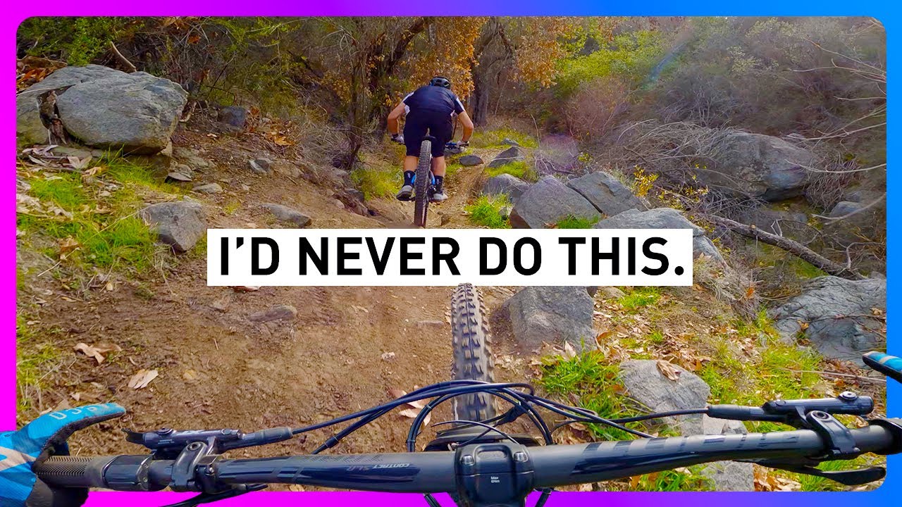 This MTB ride wasn't normal. Giant Trance X E - First Ride