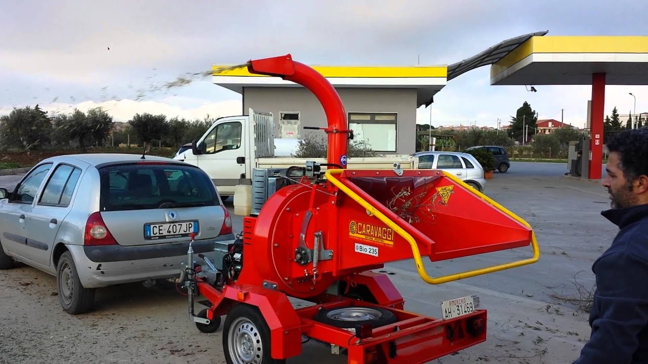Biotrituratore Caravaggi , prova a niscemi T&T