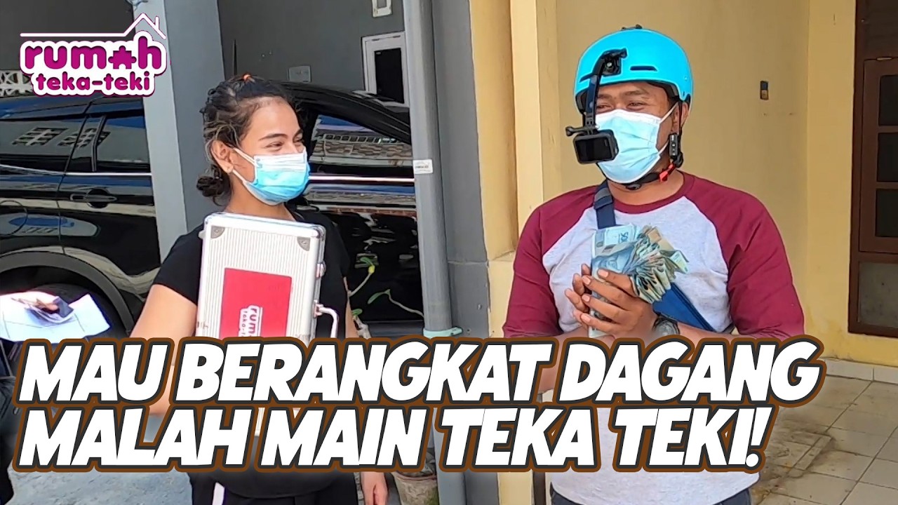 MAU BERANGKAT DAGANG, DAPAT MODAL BERHASIL MENYELESAIKAN TEKA TEKI | RUMAH TEKA TEKI | EPS.50 (2/3)