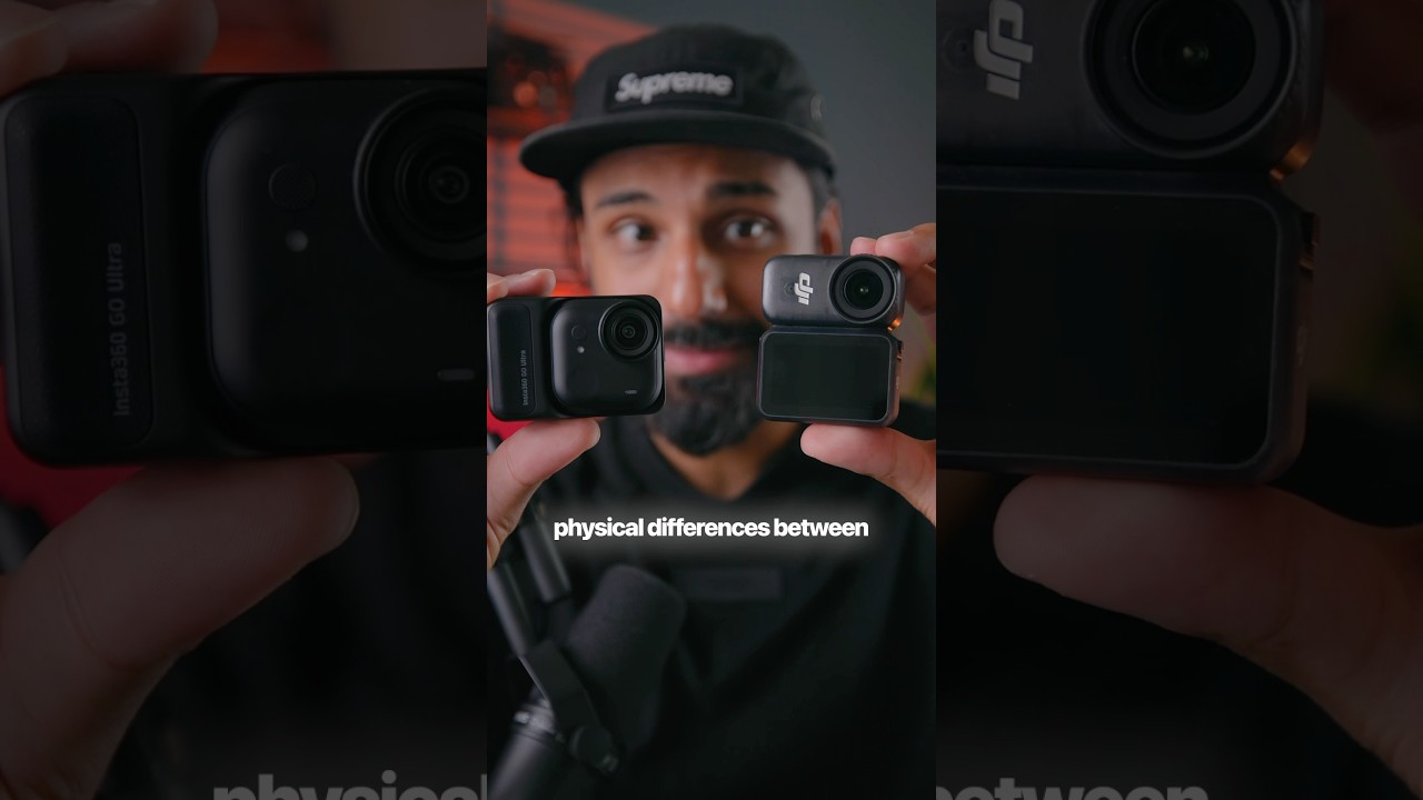 DJI OSMO Nano против Insta360 GO Ultra #шорты
