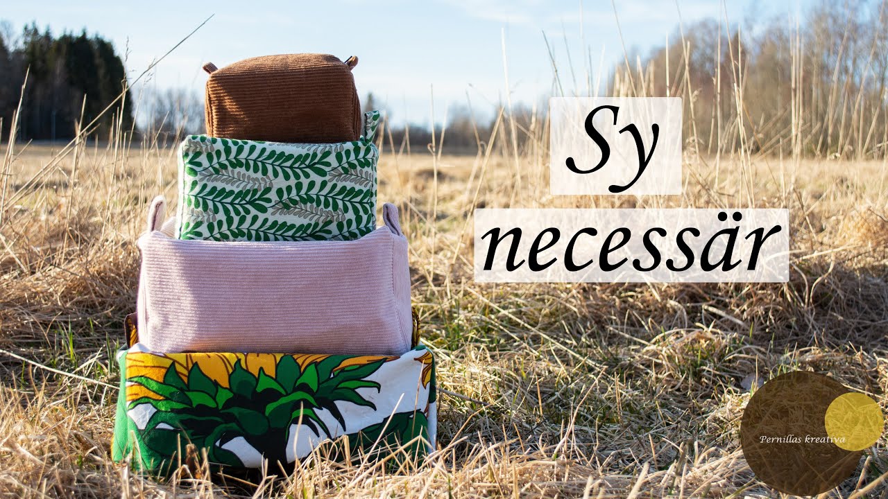 Sy necess&auml;r. 4 olika storlekar