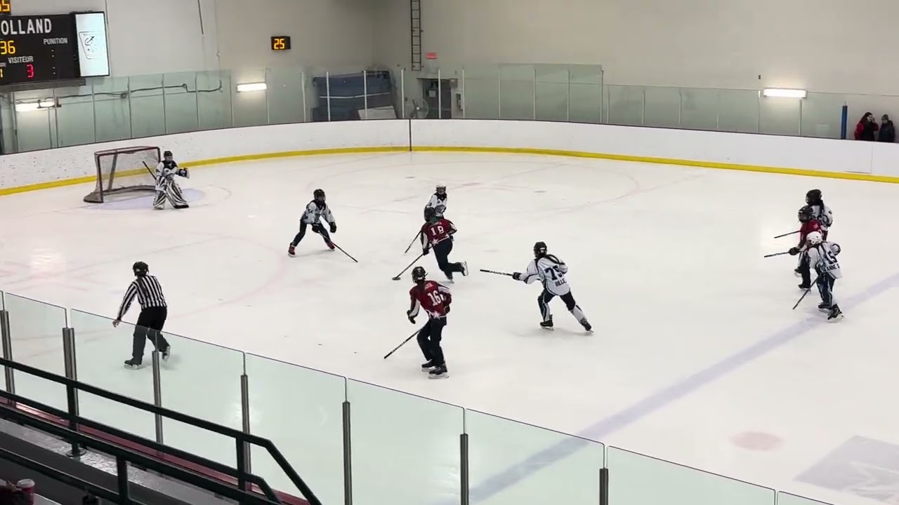 Ringuette Laval • U14 Benjamine B •Montréal-Nord vs Laval • 2-6 • Partie saison régulière (4350)