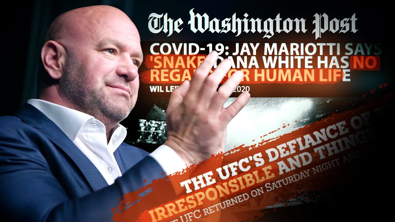 DANA WHITE | THE UFC vs THE MEDIA - The Story of Fight Island