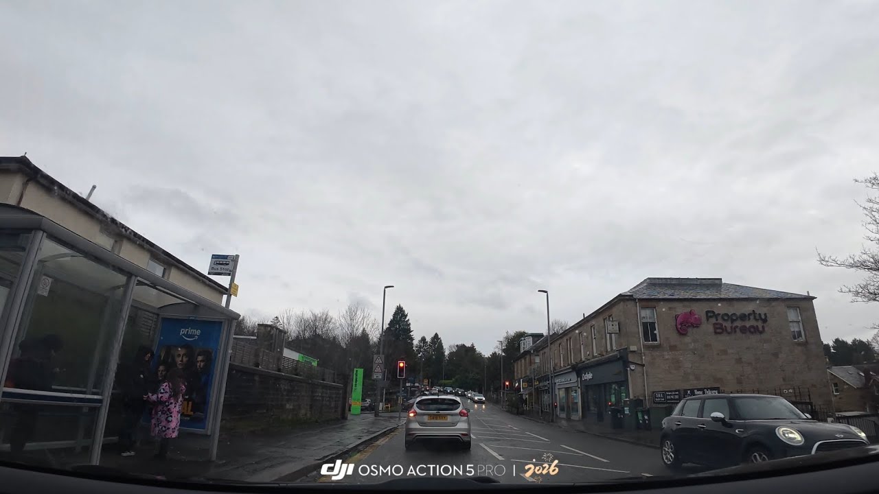 Bearsden, Baljaffray, Anniesland, Canniesburn Glasgow suburb driving