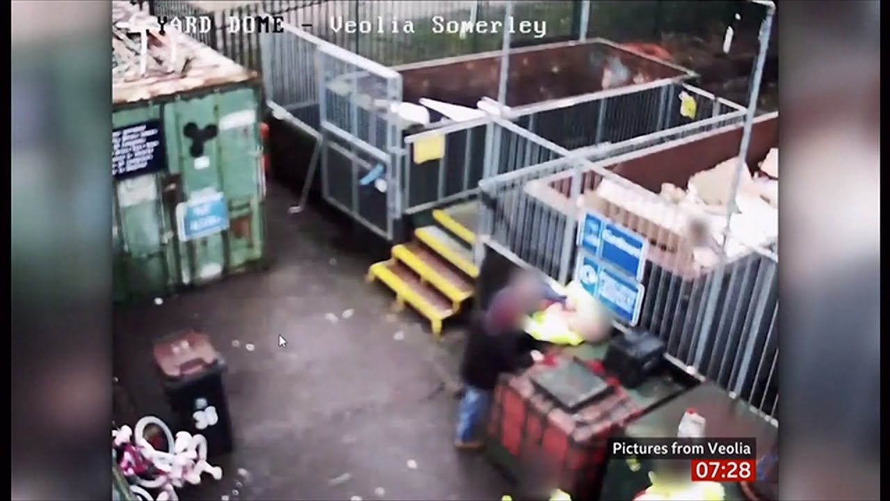 Workers at household waste recycling centres re increasingly assaulted (UK) 22/June/2025