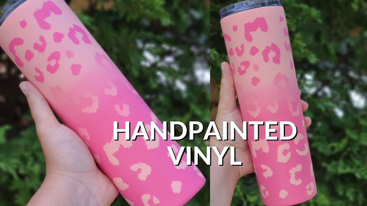 Matte Leopard Tumbler Tutorial