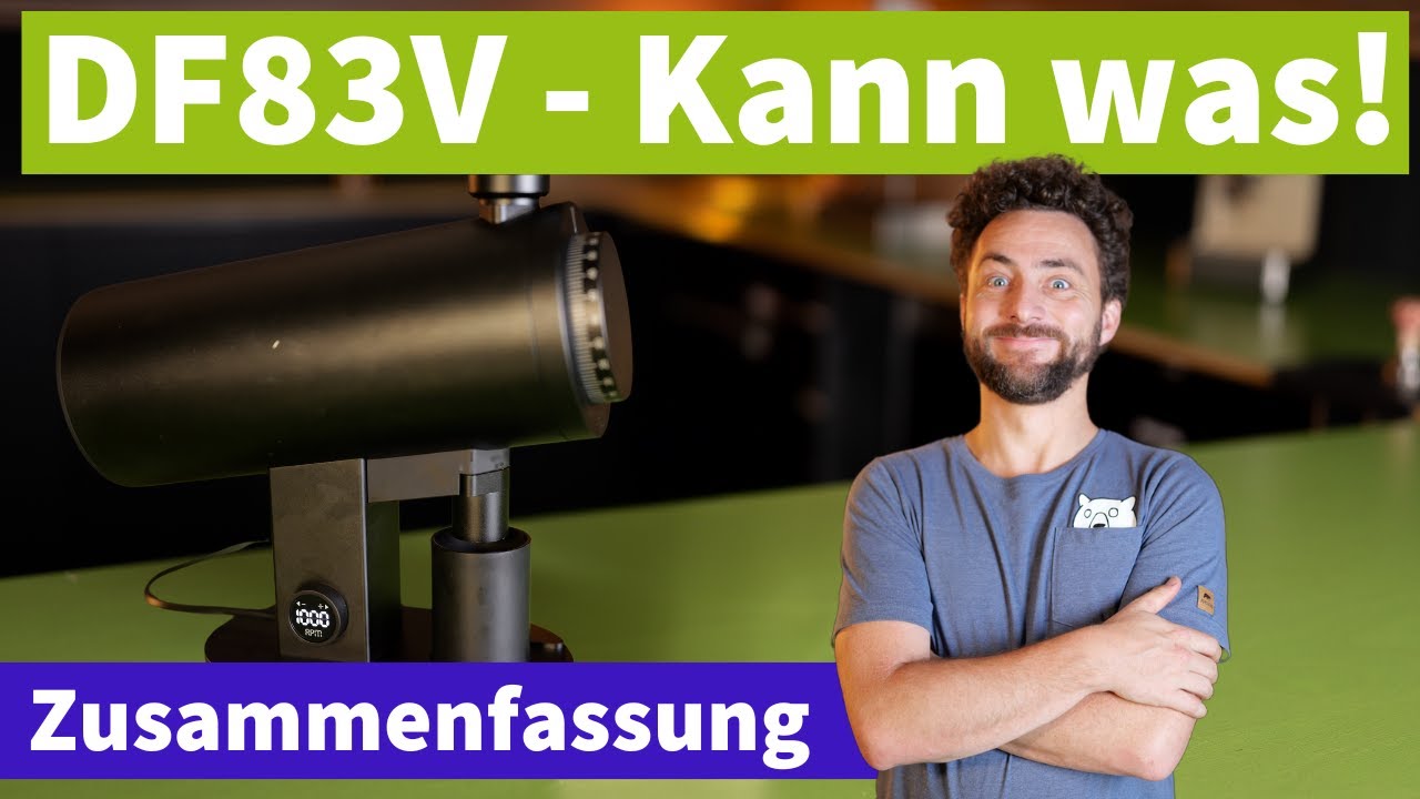 DF83V Espressom&uuml;hle - @Kaffeemacher -Test Zusammenfassung
