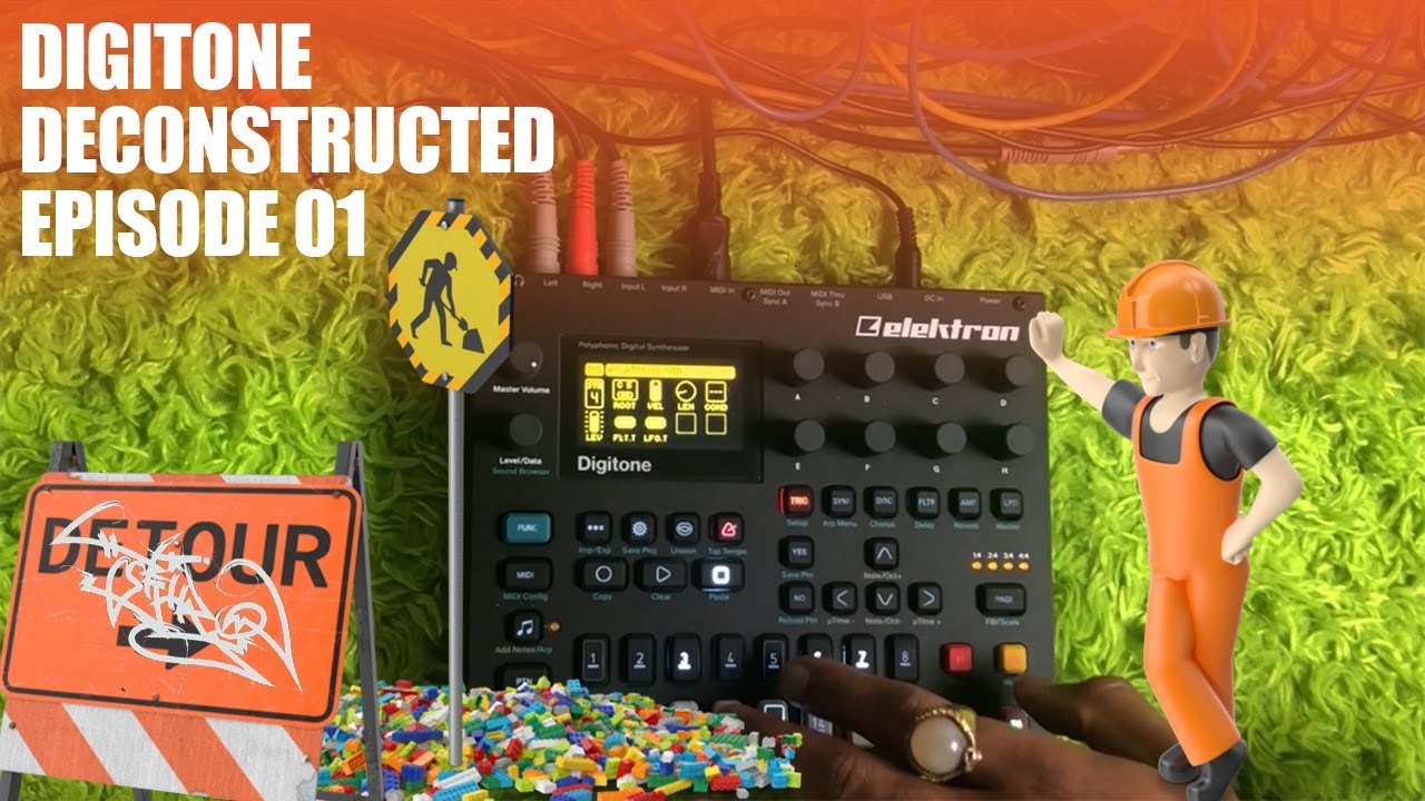 Digitone Deconstructed Episode 01 / Digitone / Ambient Tutorial