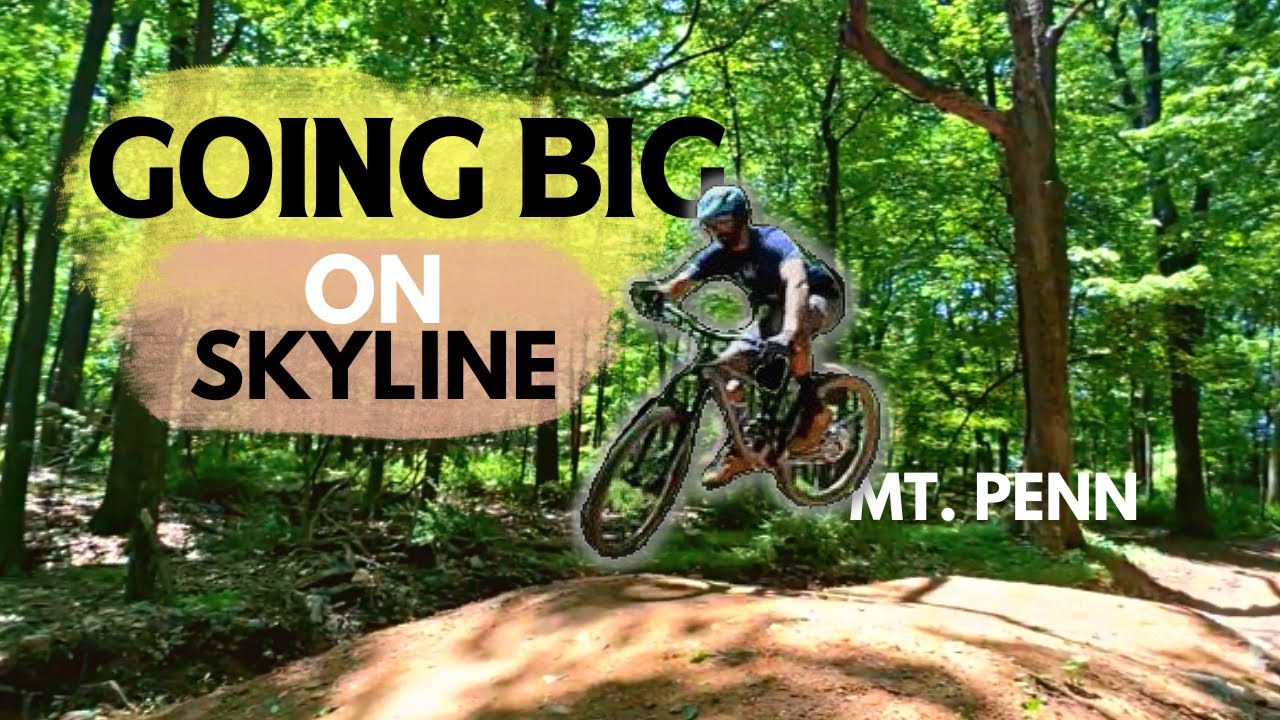 Finally Riding the Famous Skyline Jump Line at MT. PENN!