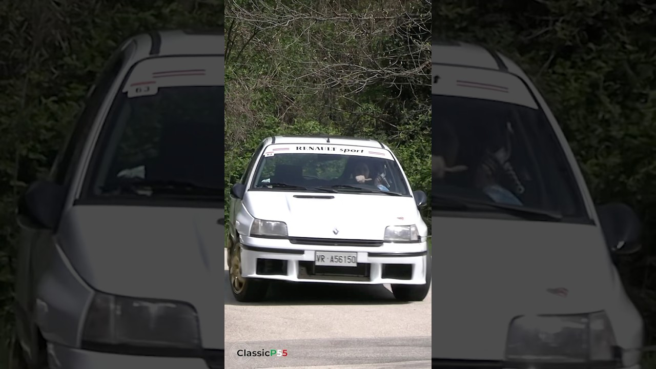 Renault CLIO 16V 1.8 - Kr&oacute;tki film samochodowy - Natasha the Rally Driver