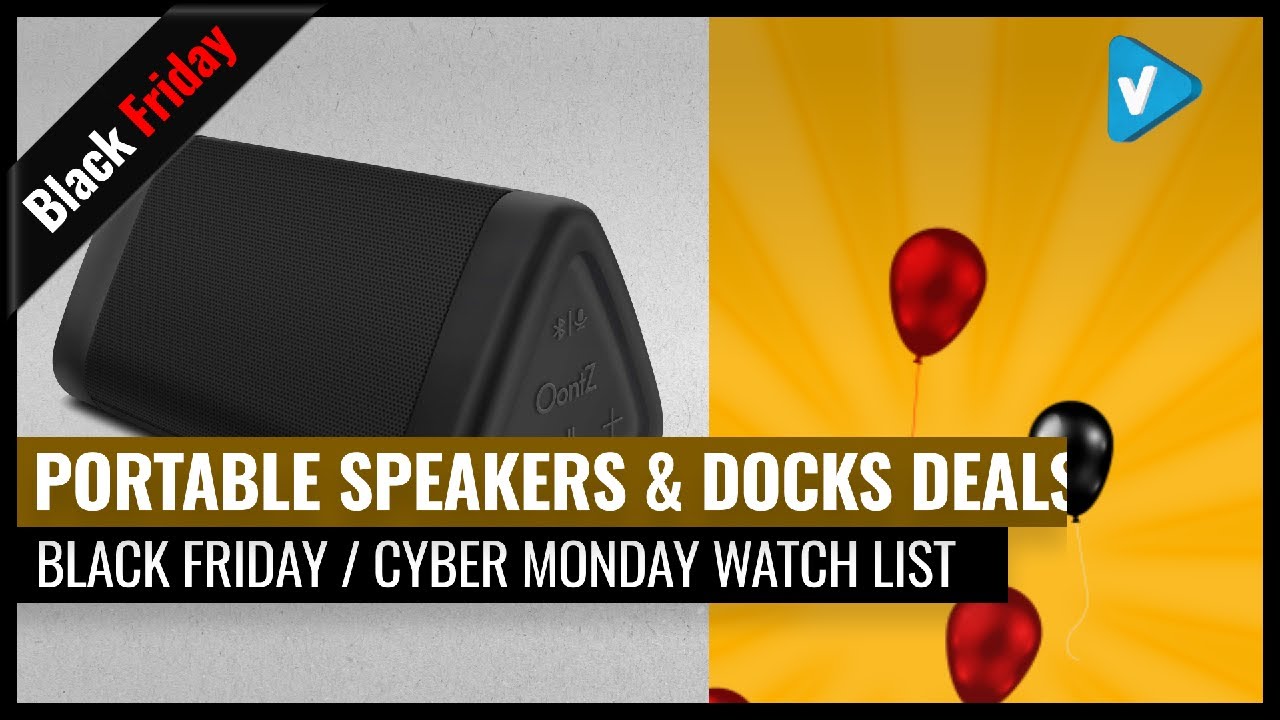 Top 10 Portable Speakers & Docks Black Friday 2019 | #Blackfriday