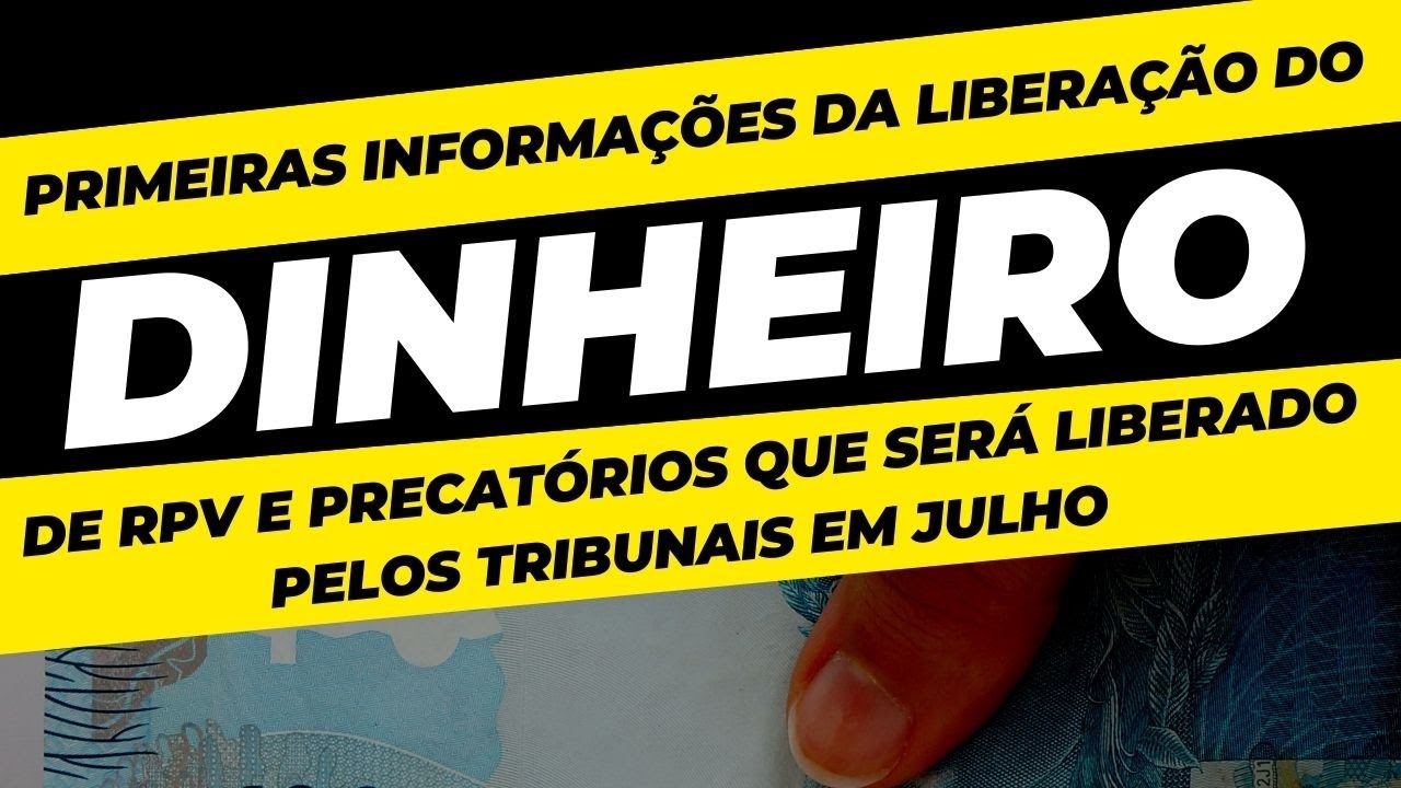 PRIMEIRAS NOT&Iacute;CIAS,DA LIBERA&Ccedil;&Atilde;O DO DINHEIRO ATRASADO NA JUSTI&Ccedil;A,RPV E PRECAT&Oacute;RIO #shorts