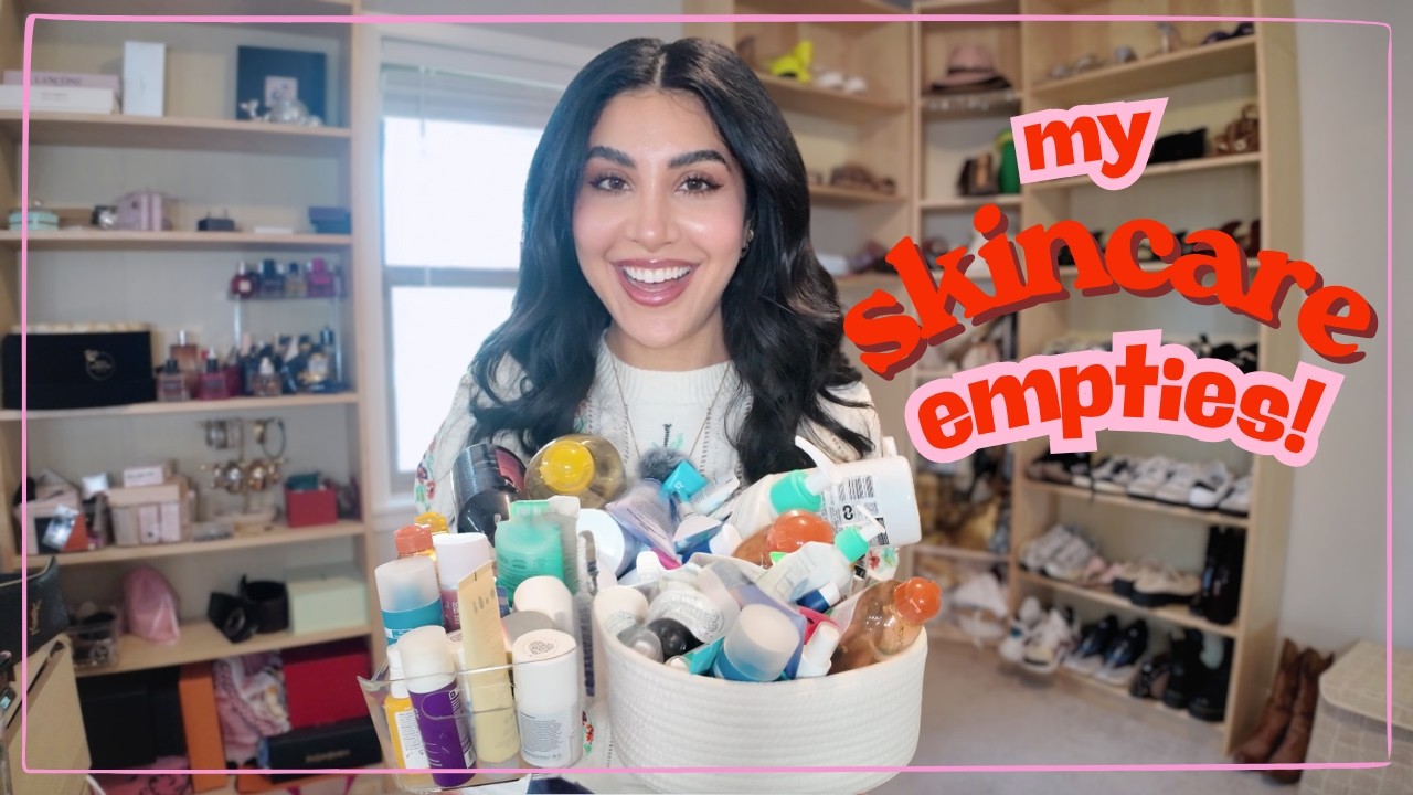 تجربتي الحقيقية مع منتجات خلصتها 🧴Empty skincare products talk