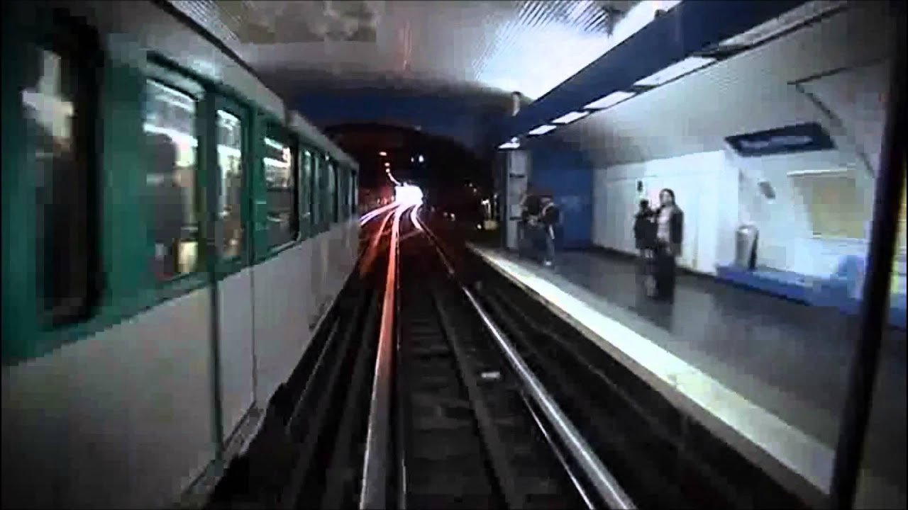 RATP METRO LIGNE 6 - en cabine - Corvisart à Nationale