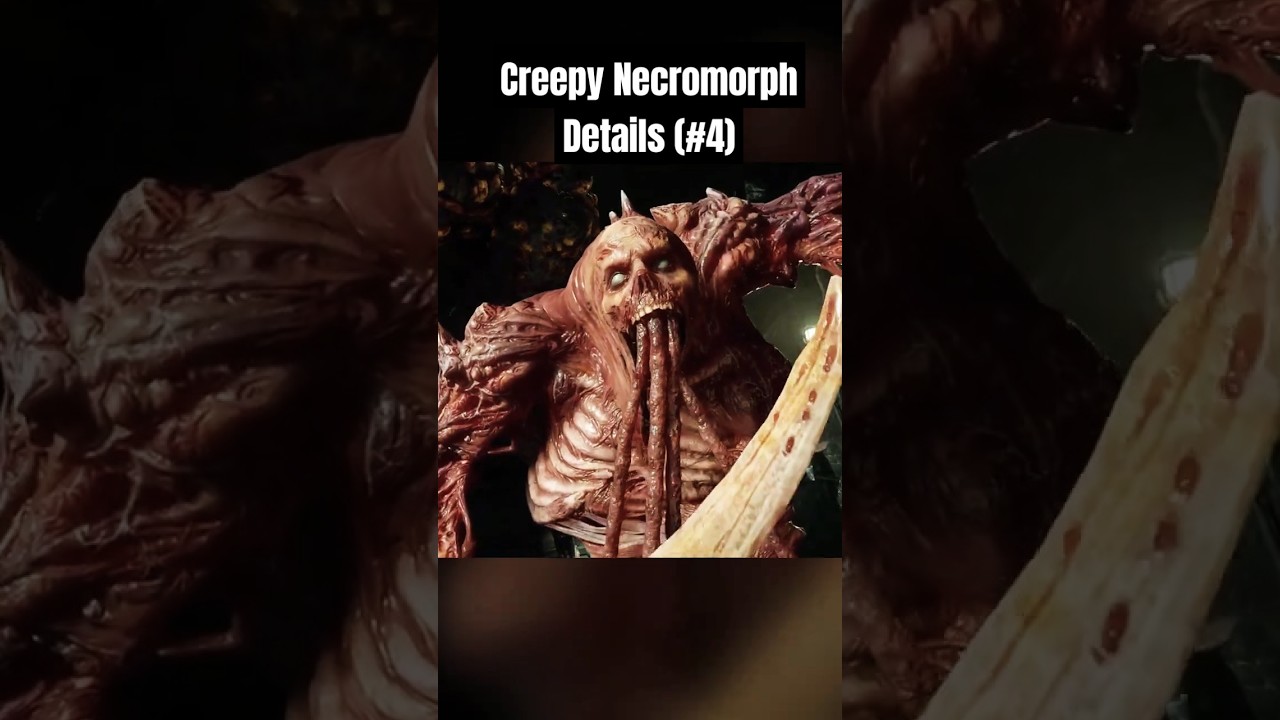 Creepy Necromorph Details (#4) 💀 Dead Space Remake