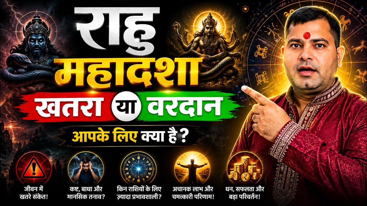 Rahu Dasha Chal Rahi Hai To Ek Baat Jaan Len | Is Baat Ka Hamesha Dhyan Rakhna To Kbhi Haroge Nahi