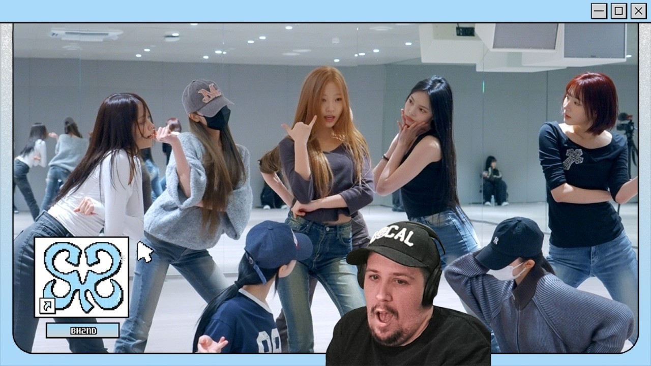 Hearts2Hearts | Rude! | Dance Practice Behind Reaction
