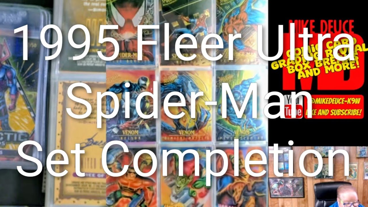 Wednesday Webcrawler Set Completion Quest Part 1 |  1995 Fleer Ultra Spider-Man!!!