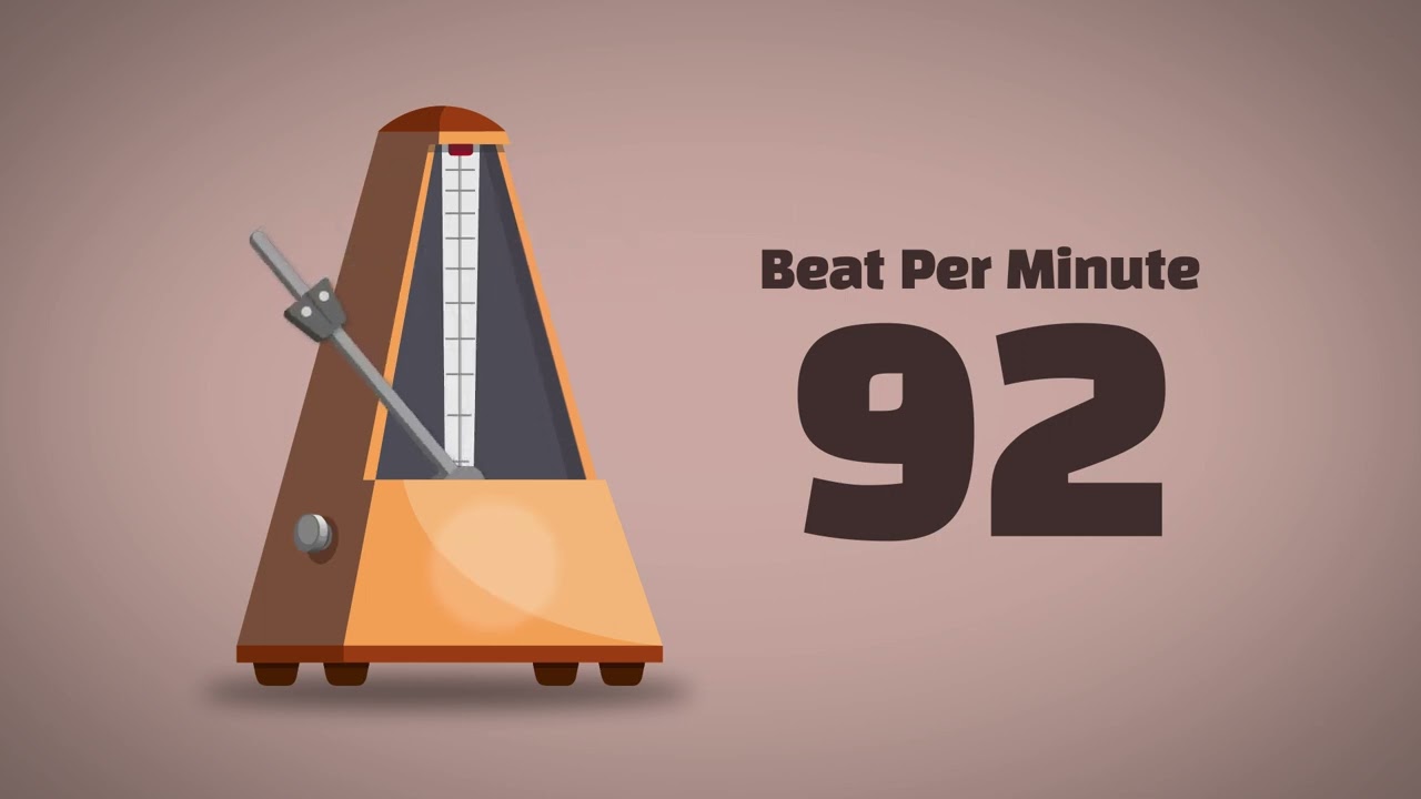 92 BPM Metronome [1Hour]