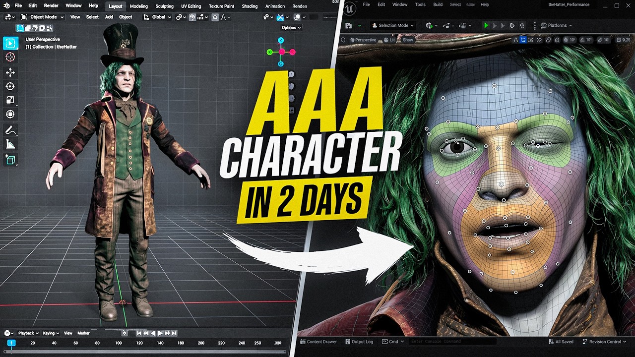 This Is How 3D Artists Will Work in 2027 &mdash; Pro AI Character Workflow
