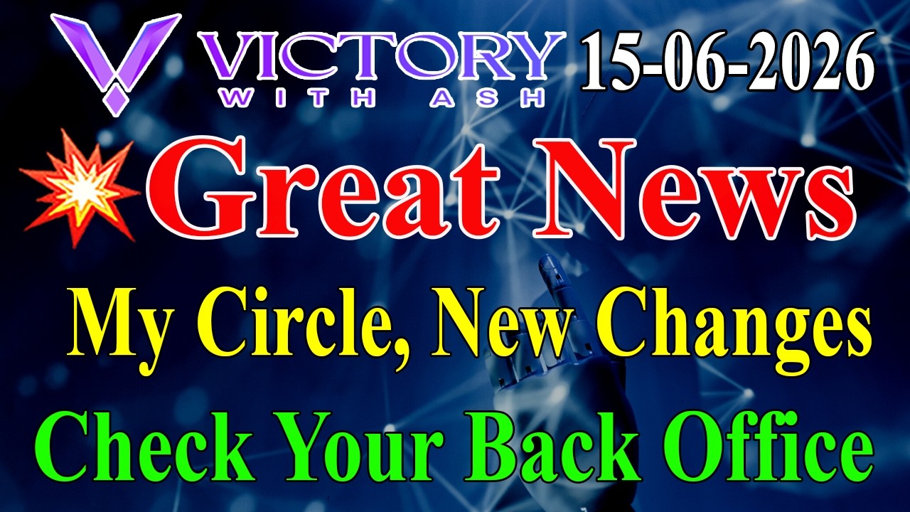 Great News💥My Circle, New Changes & More 🔷 Check Your Back Office #VictoryWithAsh #opfounders