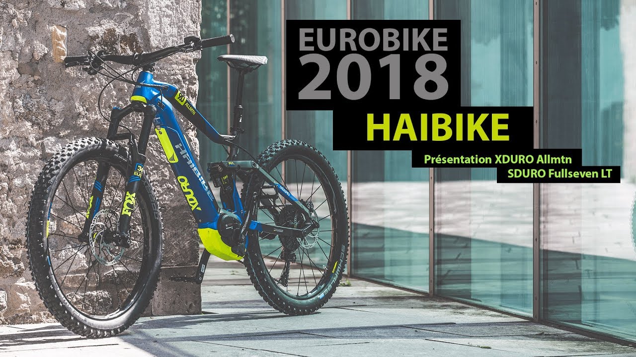 Haibike Xduro Allmtn - Sduro Fullseven LT Eurobike 2018 chez Fratello à Lyon