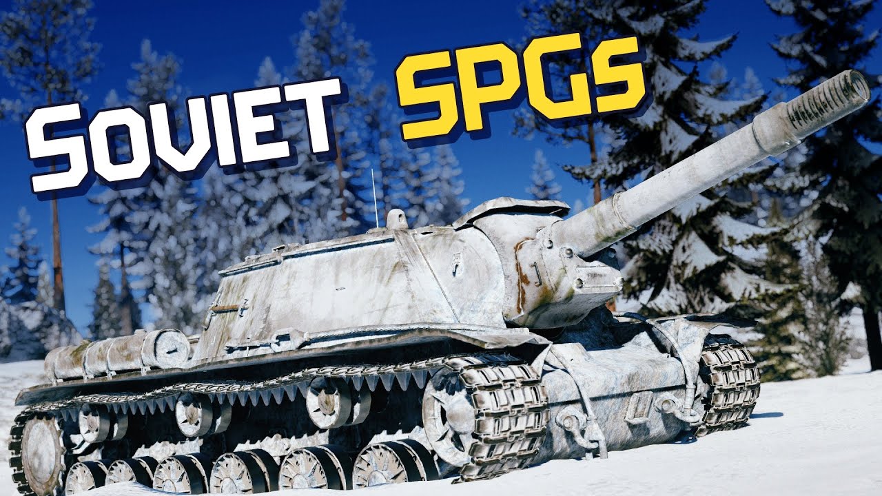 Советские САУ / War Thunder