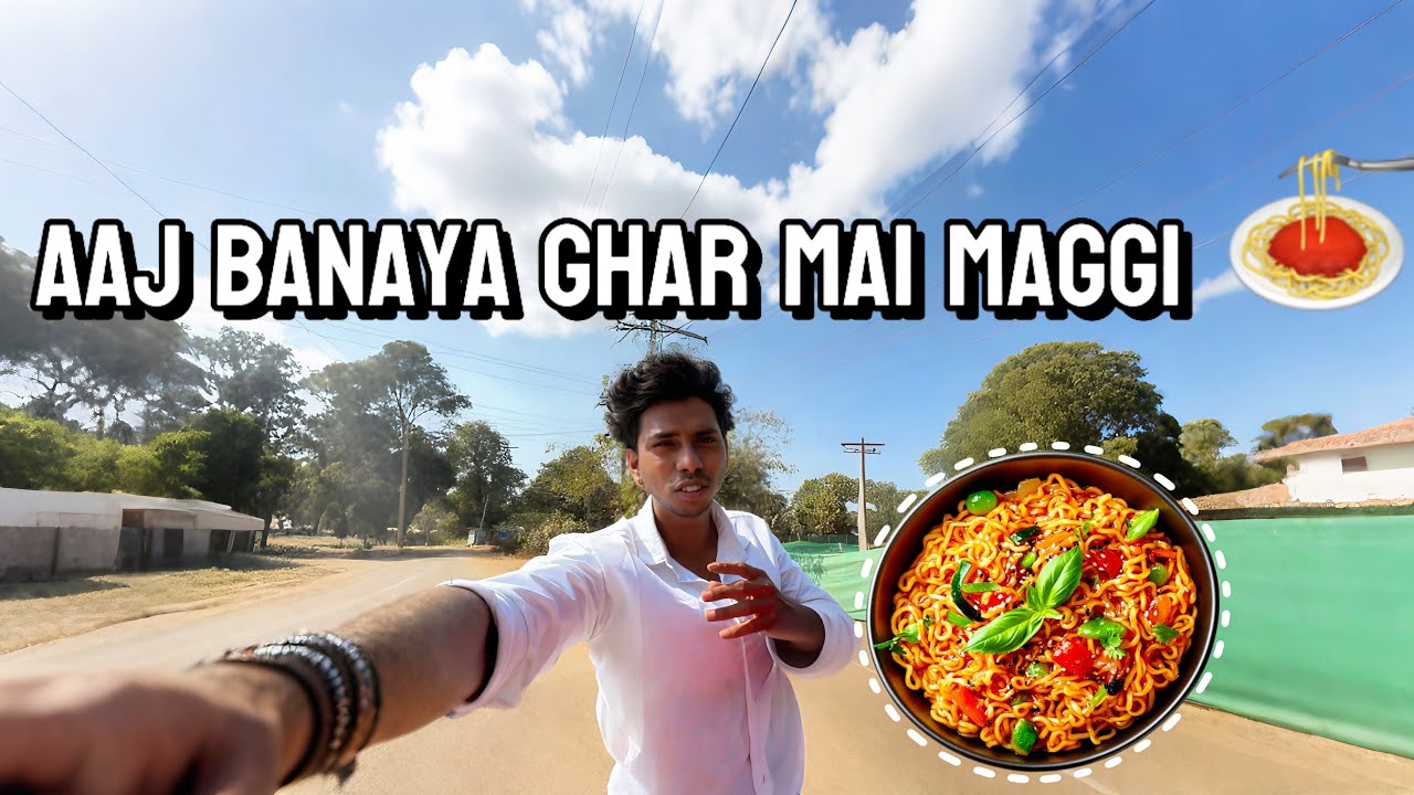 Aaj ghar mai banaya Maggi, 😋cooking vlog || #udayvlogs09 #myfirstvlog #vlog 