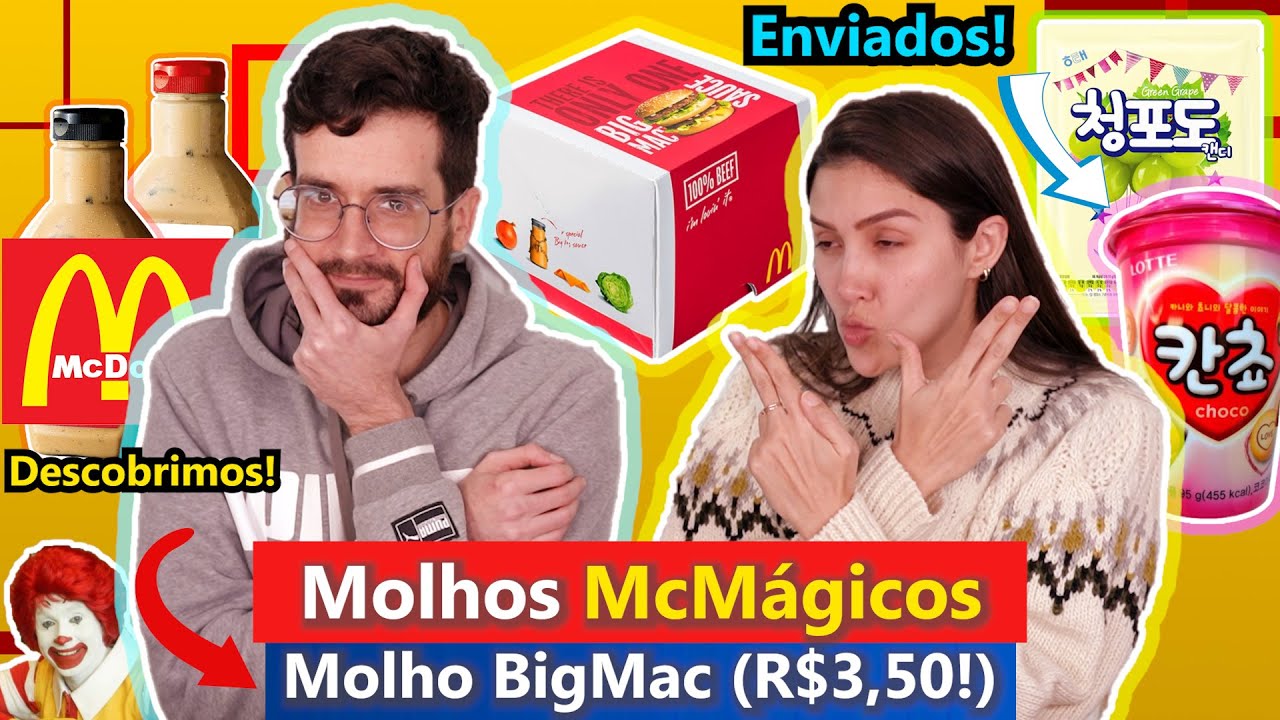 PROVANDO NOVIDADES do MERCADO | MOLHO DO BIG MAC, PRODUTOS JAPONESES e muito mais