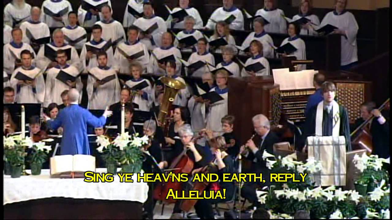 Christ the Lord is Risen Today (EASTER HYMN) arr. Rutter