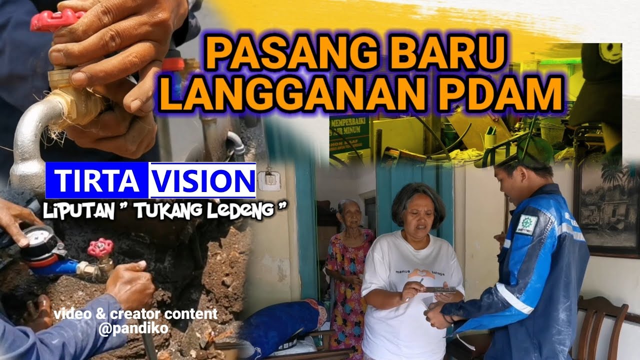 PASANG BARU PELANGGAN PDAM TIRTAMARTA