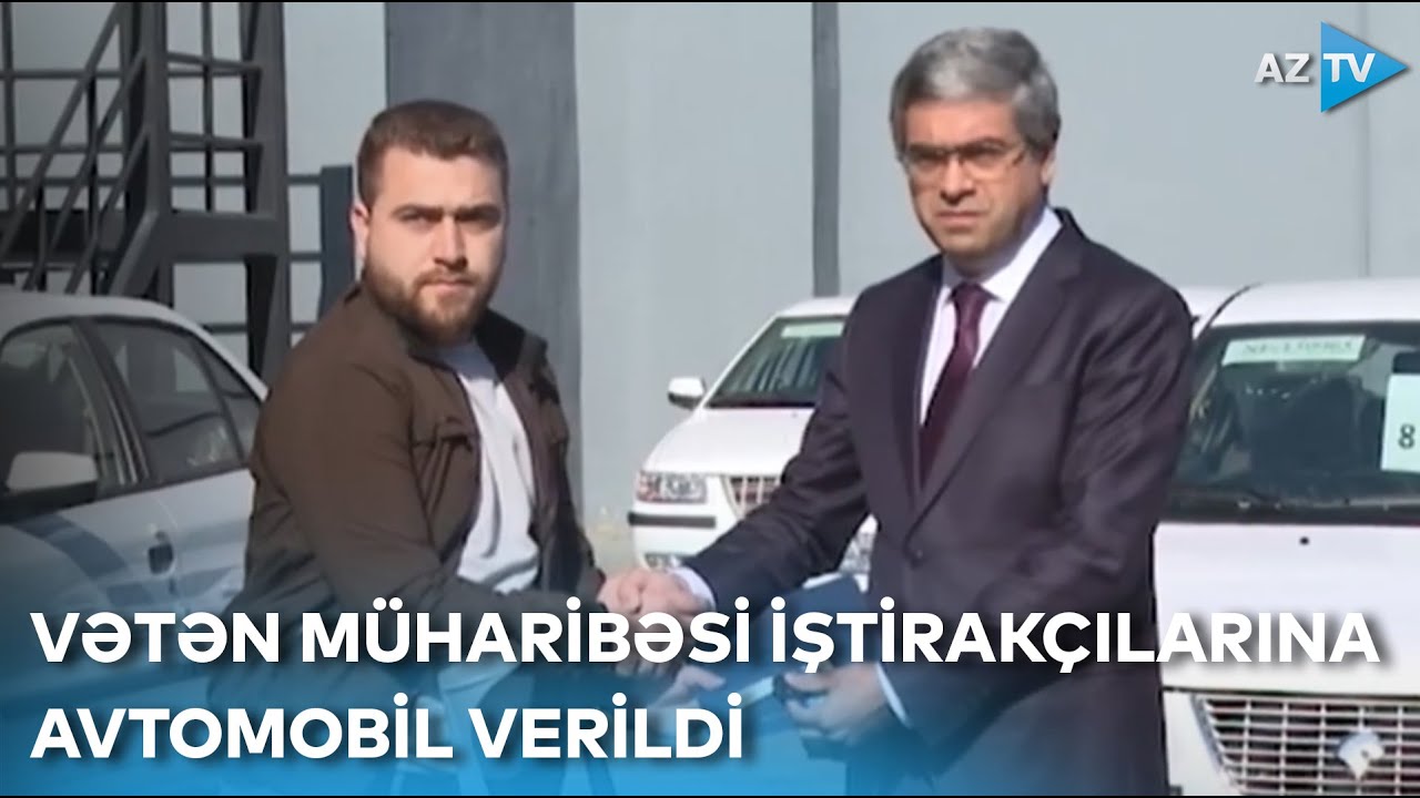 Vətən müharibəsi iştirakçılarına qayğı: onlara avtomobil verildi