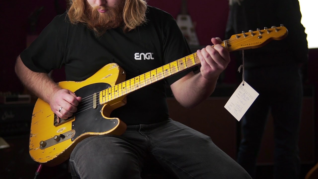 SOLD - Nashguitars T-52 BSB Butterscotch Lollar - #STM-82