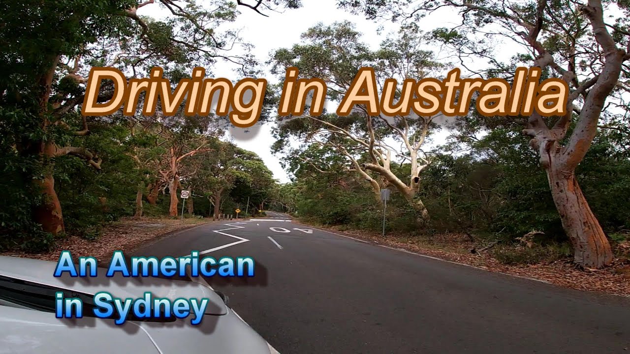 An American Driving in Australia