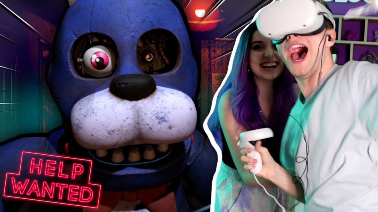 ZKUSIL JSEM POPRVÉ FNAF VE VIRTUÁLNÍ REALITĚ ?! 🤩 /w @Terysa