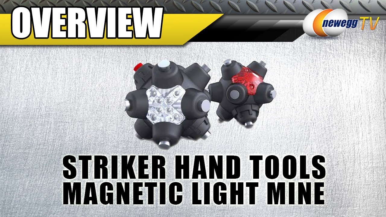 Striker FLEXiT LED Task Light and Magnetic Light Mine Combo Overview - Newegg TV