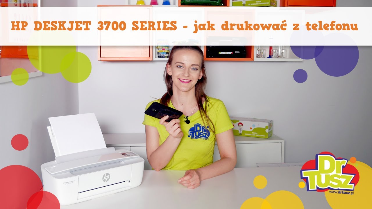 HP Deskjet Ink Advantage z serii 3700 - jak drukować z telefonu? | DrTusz.pl