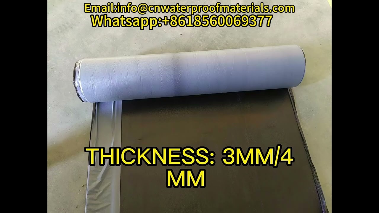 High Quality Self-Adhesive&nbsp;Waterproofing&nbsp;Membrane&nbsp;Easy Maintenance Large Quantity Roll