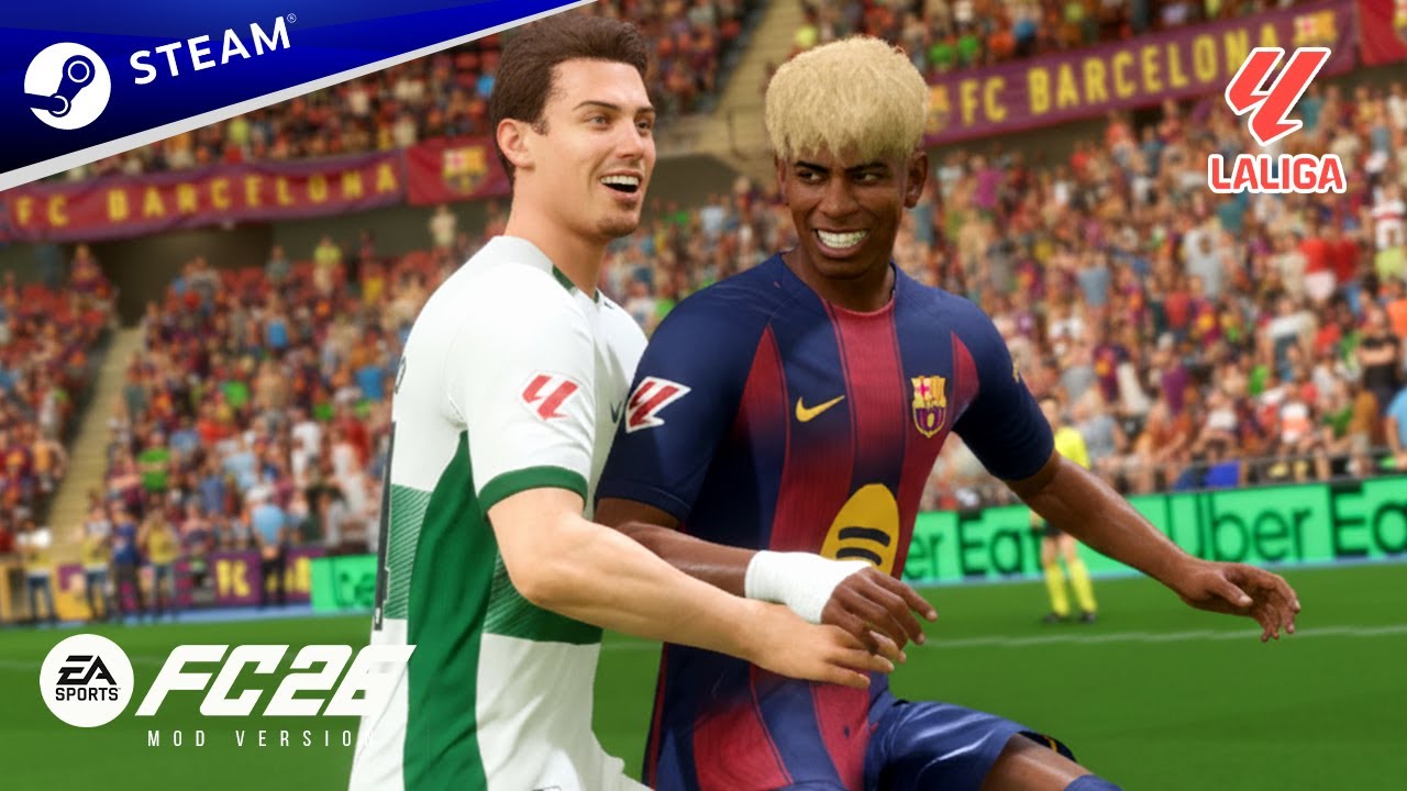 Барселона против Эльче | Ла Лига 25/26 | Моды для FC26