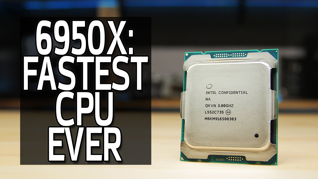 6950X Benchmarks!