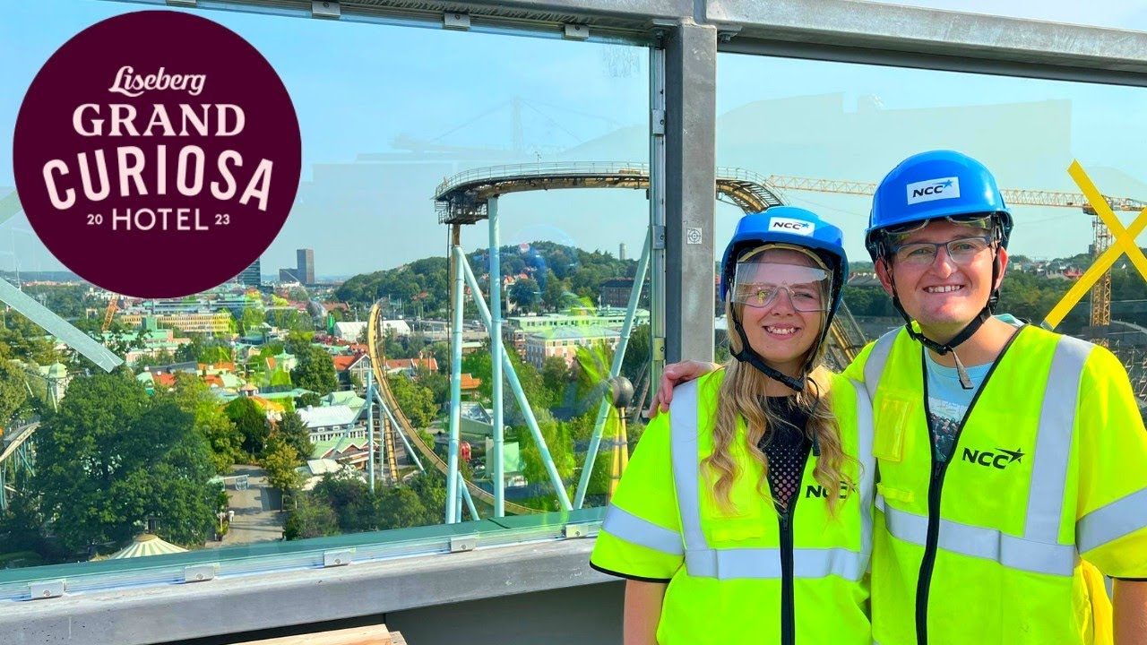 Liseberg Grand Curiosa Hotel - Construction Tour & Room Preview!