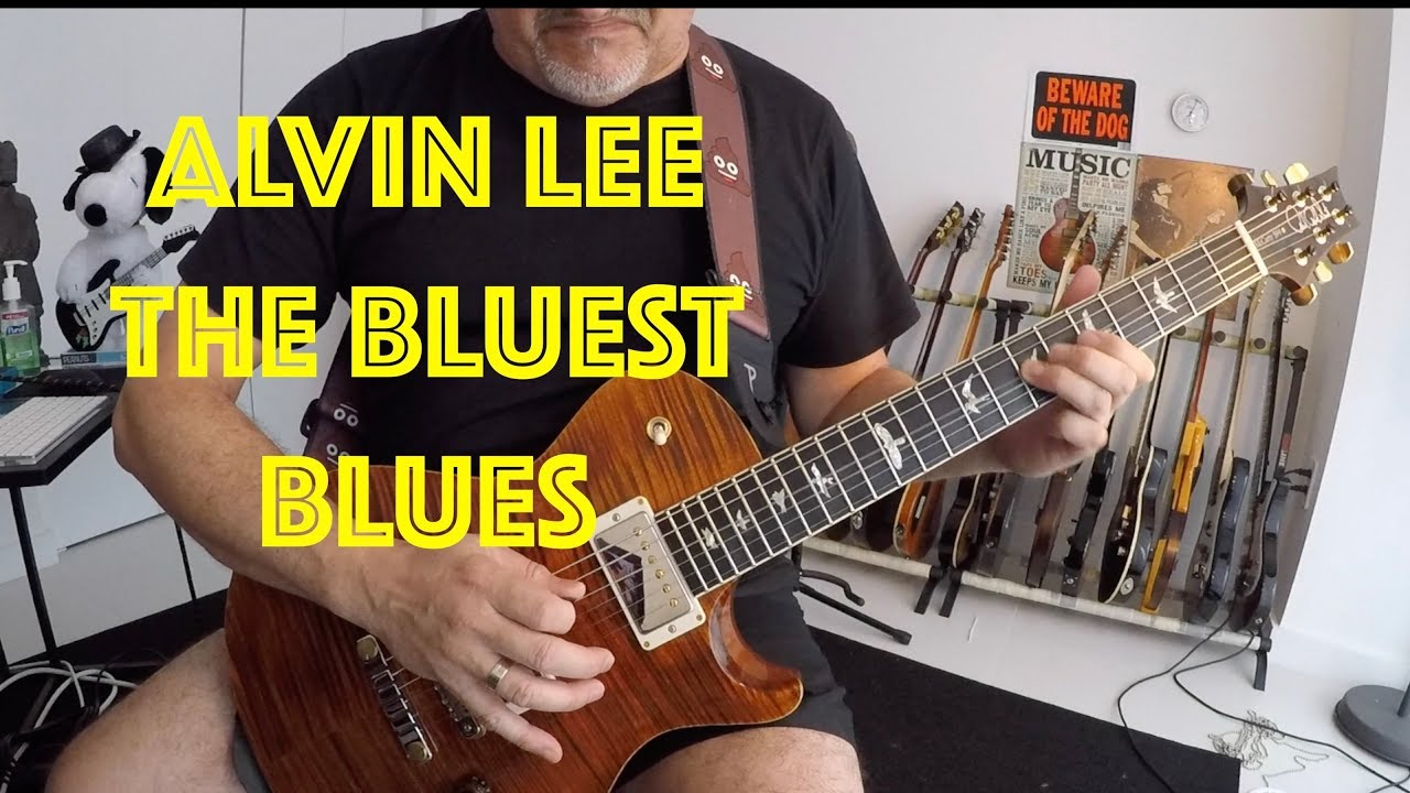 Alvin Lee George Harrison The Bluest Blues Instrumental Guitar Cover