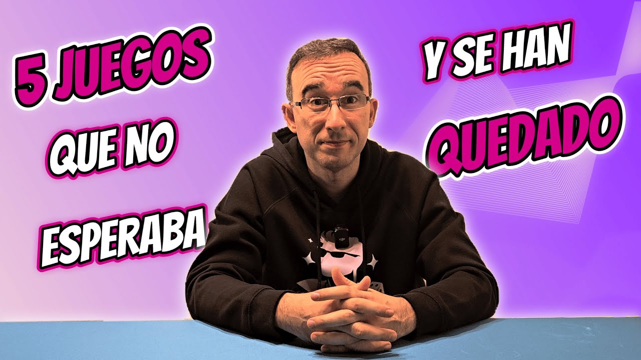 5 JUEGOS que NO ESPERABA y que SE HAN QUEDADO - Juegos de Mesa