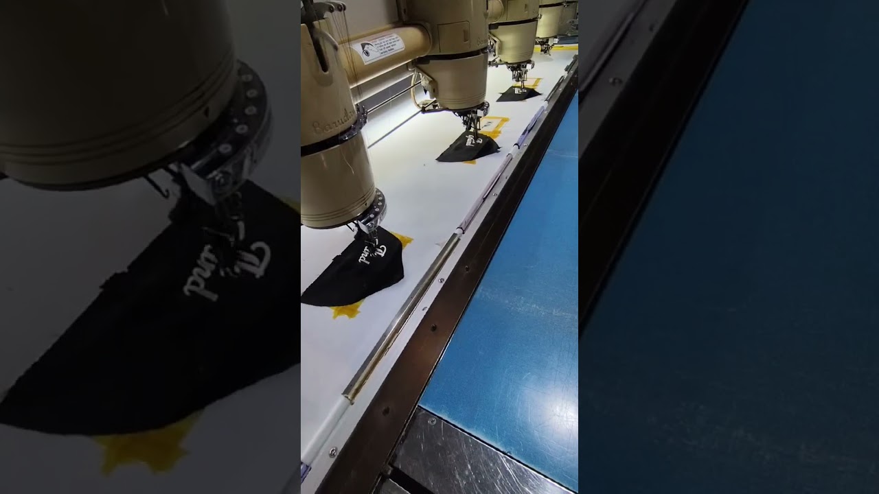 🎥 Cap Embroidery Machine in Action | hats #hat #5panelcap #baseballcap #5panelhat
