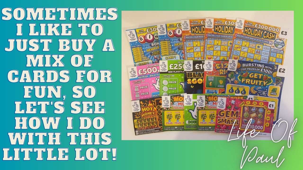 &pound;30 mix of National Lottery UK &pound;3, &pound;2 and &pound;1 scratch cards. Can I win big, or will it be duds?