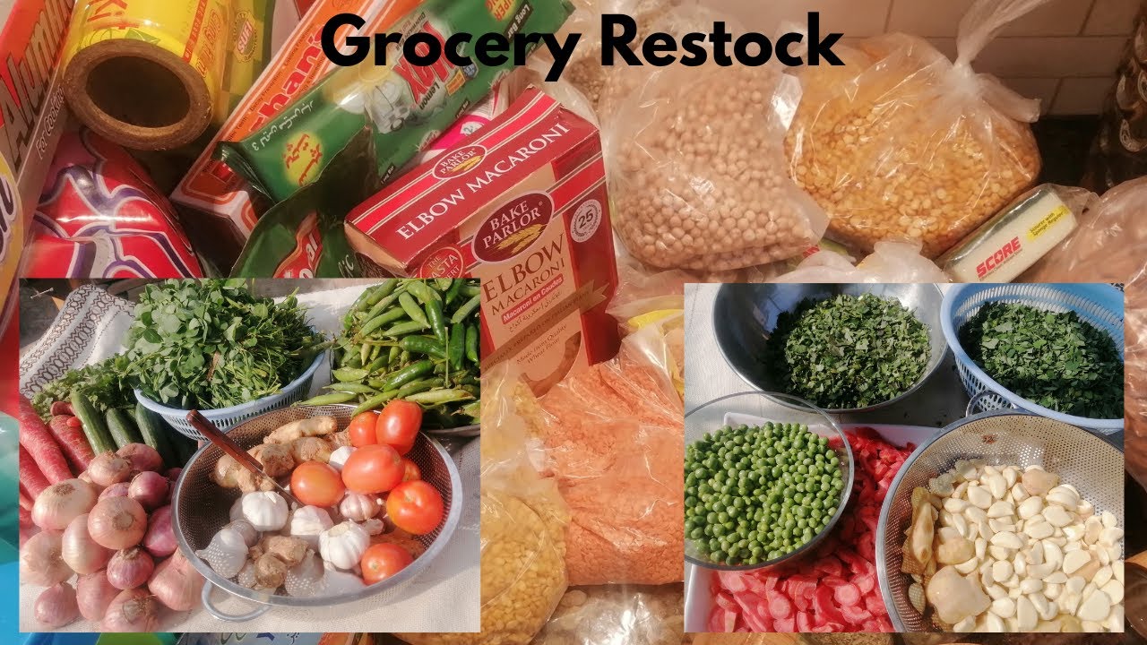 Grocery Restock# Kitchen Refill
